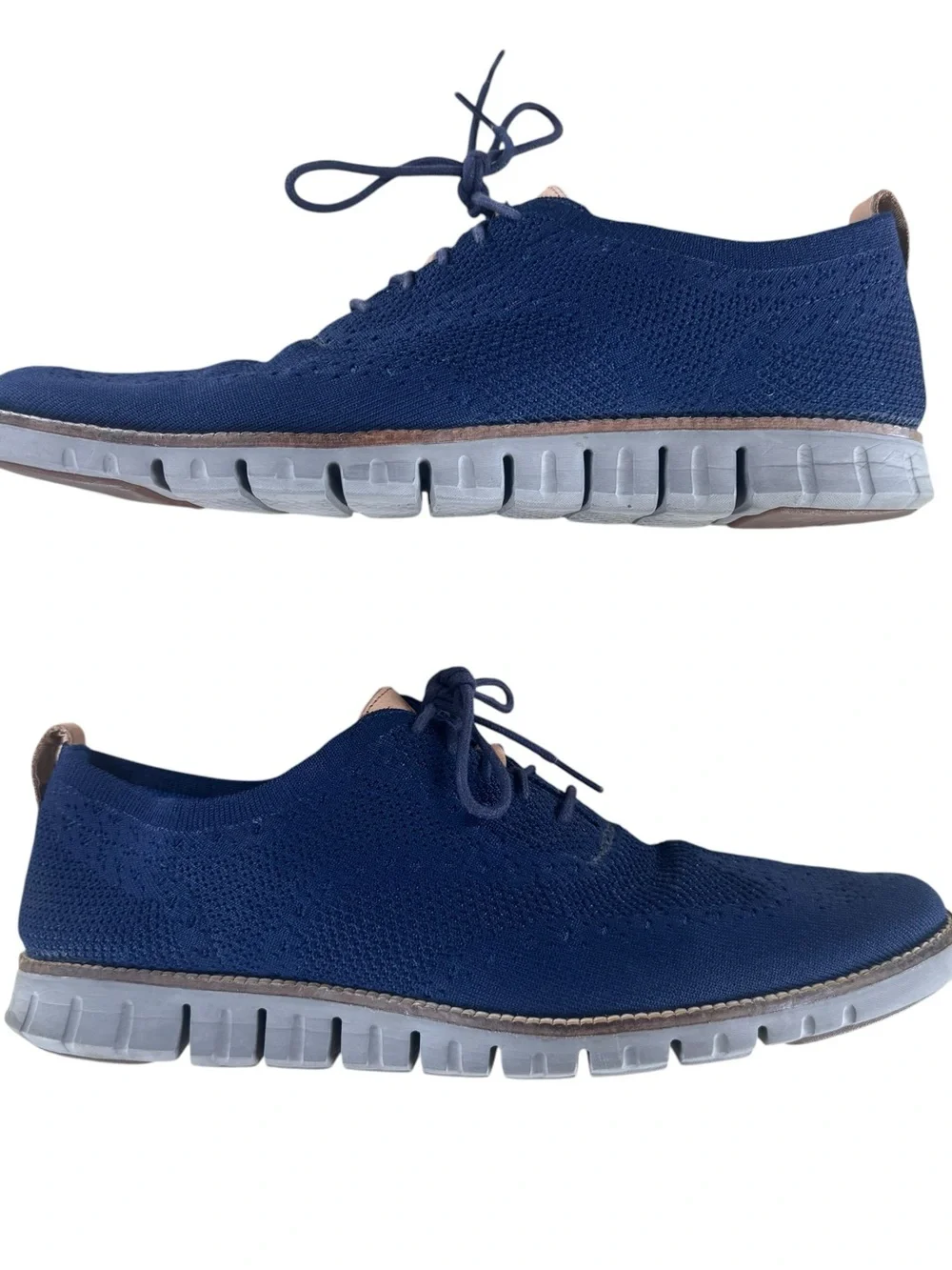Cole Haan OriginalGrand Blue Stitchlite Wingtip Oxford Shoes Men’s 13 C27844